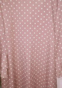 Price Drop Onion Colour Knee Length  Dress