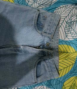 High Waisted Blue Jeans For Women