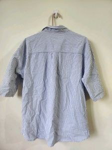Striped Blue Shirt