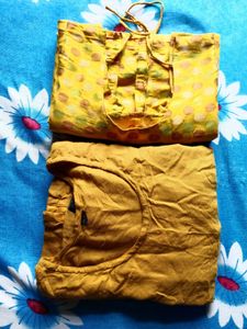 2 Yellow Kurti