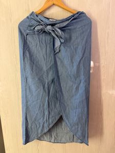 Super Cute Midi Wrap Around Skirt