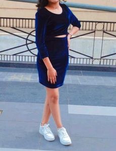 Blue Party Dress