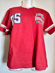 Red Brooklyn League T-Shirt