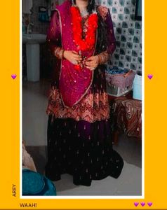 Bridal Ethnic Wear Only 2 Time Used...xl