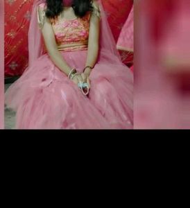 Pink Embellished Lehenga Choli