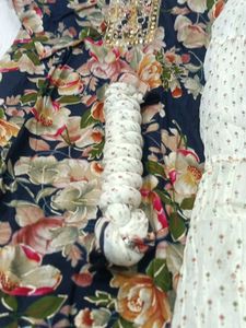 🤩Floral Kurta Skirt Dupatta Set🤩