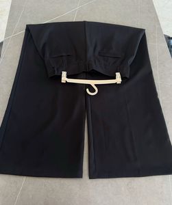 Black Combo Of  Straight Legged Trousers