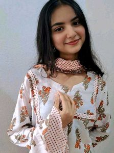 New white kurta set ✨
