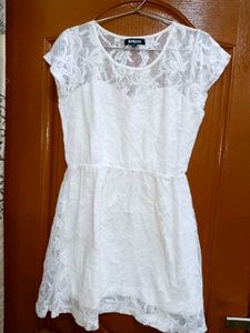 White Lace Dress
