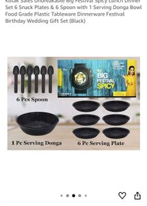 Kotak Sales Unbreakable Dinner Set