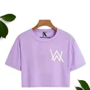 Lilac Alan Walker Graphic Tee