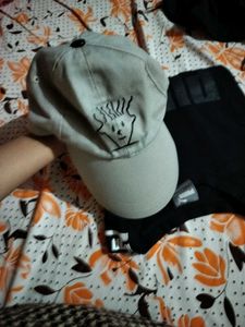 Unisex Grey Cap