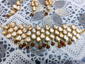 Elegant Kundan Jewelry Set