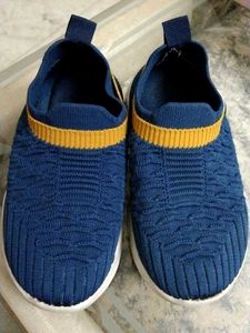 Blue &amp; Yellow Baby Shoes