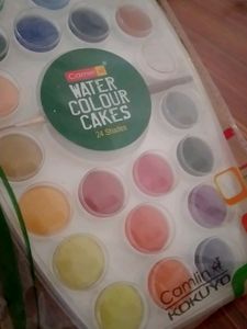 Water Color Cakes