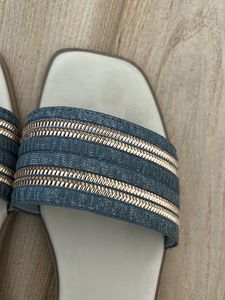 Denim Flats