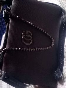 Gucci Inspired Black Shoulder Bag