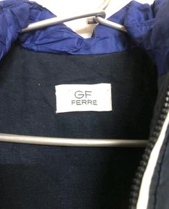 GE FERRE Blue &amp; White Jacket