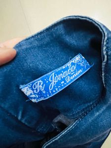 High-Waisted Blue Skinny Jeans – Stretch Denim