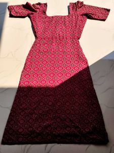 Beautiful printed cotton kurthi🪷