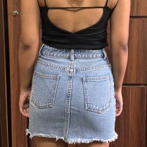 Forever21 Denim Mini Skirt