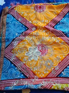 Bandhej Saree