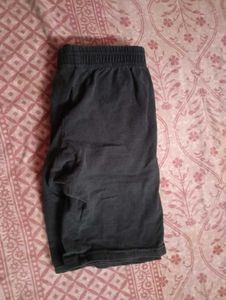 Black Casual Shorts