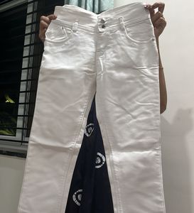 White Denim Jeans