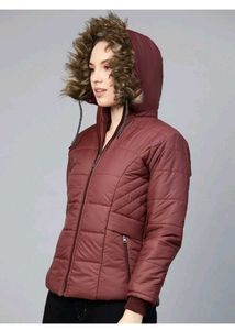 Voxati Puffer Jacket with Hood, XXL Size