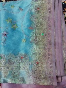 ORGANZA SAREE
