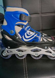 Blue Inline Skates