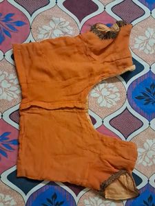 Orange Color Blouse