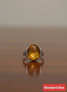 Amber Stone Ring