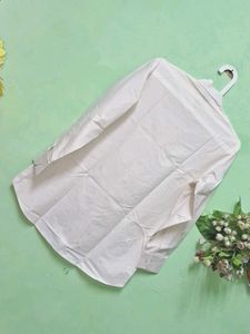 Classic White Men's Shirt