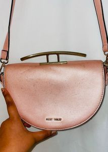 Big Brand Shimmer Pink Allen Solly Sling Bag