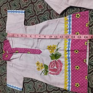 Pink Top And bottom Set🌼