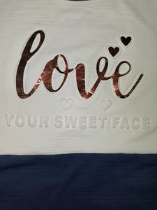 Unique White And Blue Crop Top 🤍💙