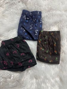 Set of 3 Printed briefs