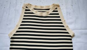 Striped Sleeveless Top