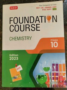 MTG Foundation Course Chemistry - Class 10 (2023 E