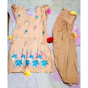 Stylish Embroidered Suit