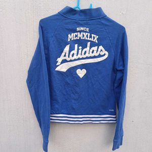 Adidas Blue Varsity Jacket