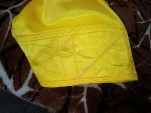 Satin Salwar Yellow