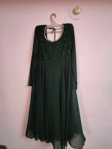 Elegant Green Ethnic Gown