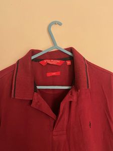 John Players Polo - Burgundy, Men&#39;s Size Large