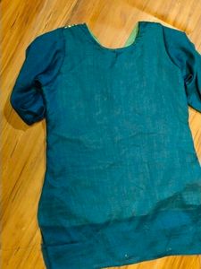 Brand New Short Kurta Plazo With Duppta