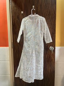 34 Bust Janasya Kurta Jacket Set For Women
