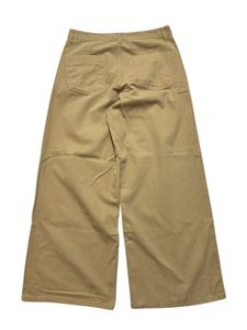 Khaki Wide Leg Pants