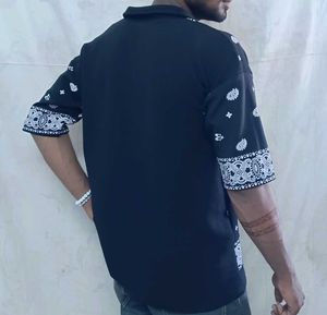 Bandana Print Knit Shirt