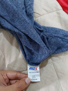 Blue Pocket Tee